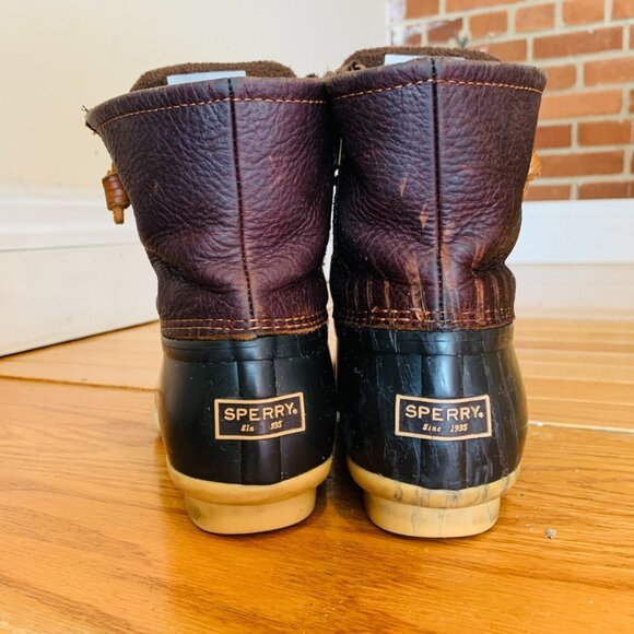 Sperry Top-Sider Saltwater Duck Boots Women's Brown - US 8 - Picture 7 of 14